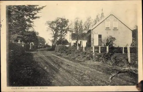 Ak Ouddorp Südholland, Dirkdoensweg