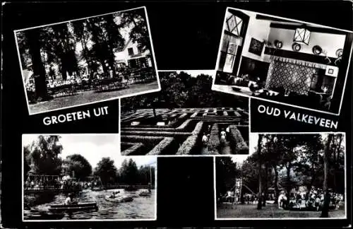 Ak Oud Valkeveen Nordholland, Teilansichten