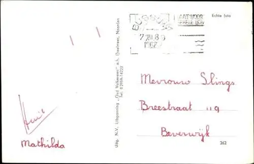Ak Oud Valkeveen Nordholland, Teilansichten
