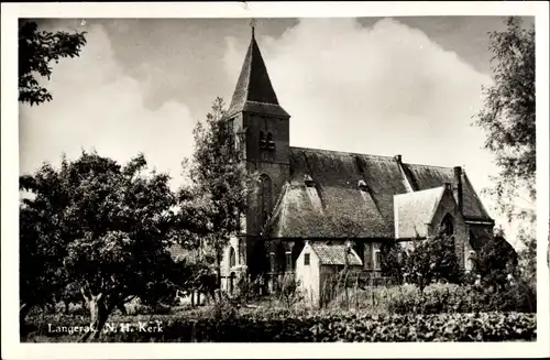 Ak Langerak Südholland, N. H. Kerk