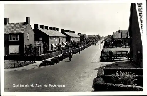 Ak Oud Beijerland Südholland, Adm. de Ruyterstraat