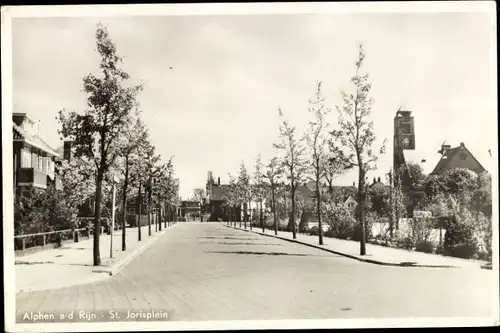 Ak Alphen aan den Rijn Südholland, St. Jorisplein