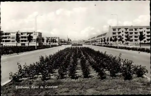 Ak Eindhoven Nordbrabant Niederlande, Karel de Grotelaan