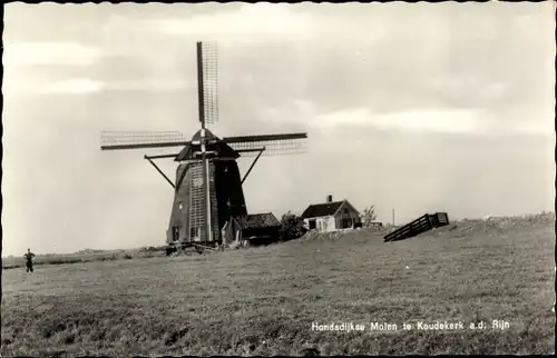 Ak Koudekerk aan den Rijn Südholland, Hondsdijkse Molen