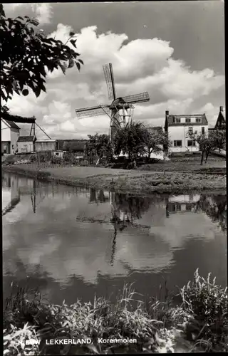 Ak Nieuw Lekkerland Molenlanden Südholland, Korenmolen