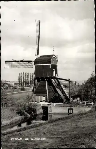 Ak Leerdam Südholland, Wip Watermolen