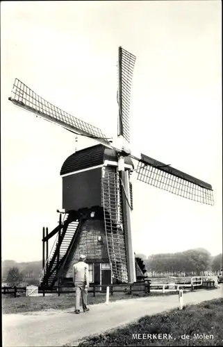 Ak Meerkerk Südholland, De Molen