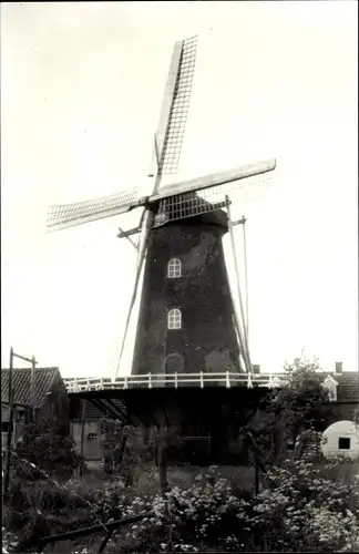Ak Kerkdriel Maasdriel Gelderland, Korenmolen Kievitsham