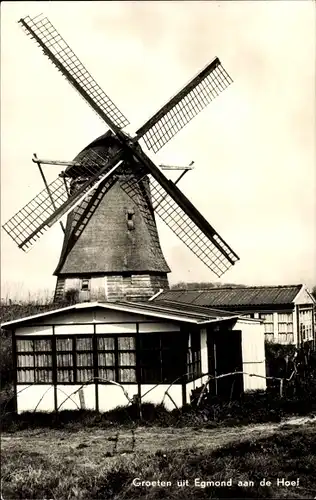 Ak Egmond aan den Hoef Nordholland Niederlande, Molen