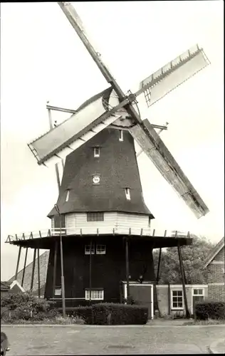 Ak Oudorp Alkmaar Nordholland Niederlande, Korenmolen 't Rode Hert