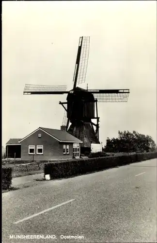 Ak Mijnsheerenland Südholland, Oostmolen