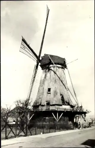 Ak Naarden Nordholland Niederlande, Korenmolen