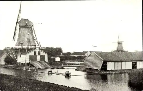 Ak Westzaan Zaanstad Nordholland Niederlande, Groene Jager en Klaverblad