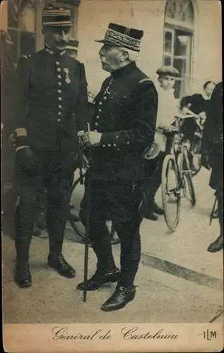 Ak General Henri-Pierre-Abdon Castelnau, Portrait in Uniform