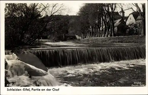 Ak Schleiden in der Eifel, Partie an der Olef