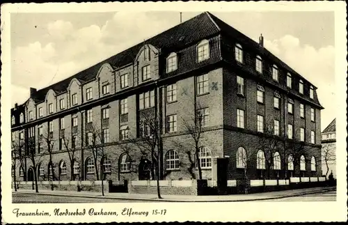 Ak Nordseebad Cuxhaven, Frauenheim, Elfenweg 15- 17