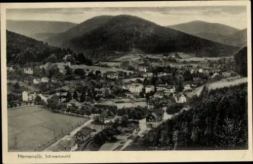 Ak Bad Herrenalb im Schwarzwald, Panorama