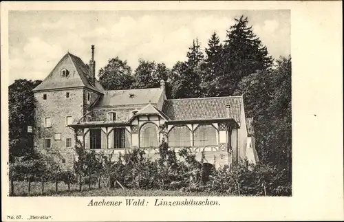 Ak Aachen in Nordrhein Westfalen, Aachener Wald, Linzenshäuschen