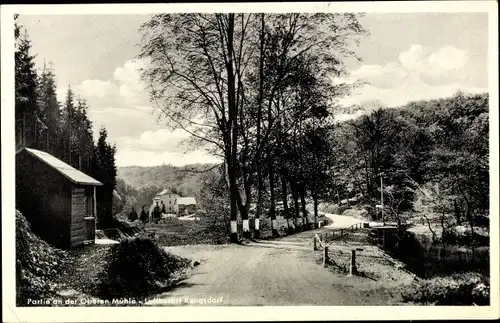 Ak Rengsdorf im Westerwald, Partie an der Oberen Mühle