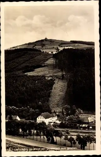 Ak Dittersbach Neuhausen im Erzgebirge, Schwartenberg