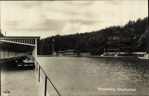 Ak Rastenberg in Thüringen, Schwimmbad