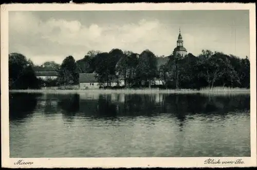 Ak Mirow in Mecklenburg, Blick vom See