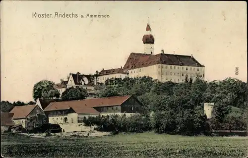 Ak Andechs am Ammersee, Kloster Andechs