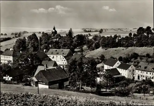 Ak Großrückerswalde im Erzgebirge, Ortsansicht