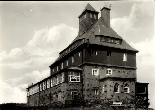 Ak Neuhausen im Erzgebirge, Schwartenbergbaude