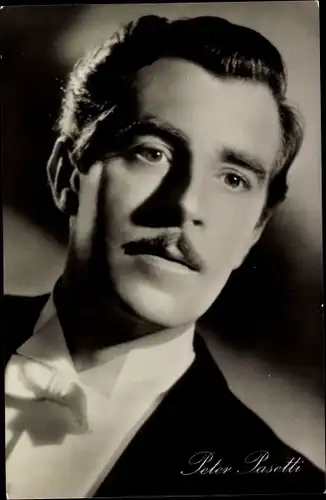 Ak Schauspieler Peter Pasetti, Portrait, Drei vom Varieté