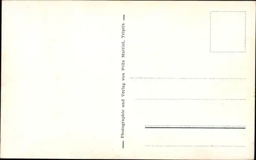 Ak Triptis in Thüringen, Kirche, Schlossturm, Stadtteich