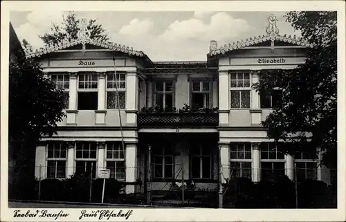 Ak Ostseebad Bansin Heringsdorf auf Usedom, Haus Elisabeth