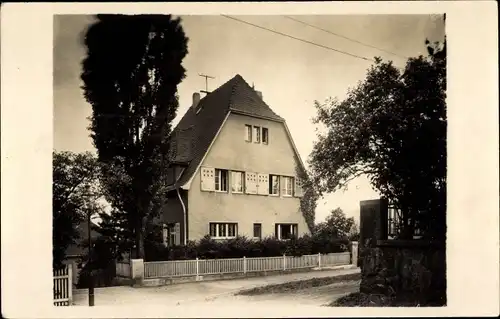 Foto Ak Jena in Thüringen, Wohnhaus Familie Danziger, Schillerstraße 11