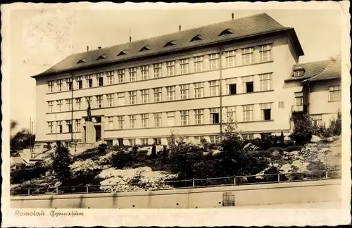 Ak Chomutov Komotau Region Aussig, Gymnasium