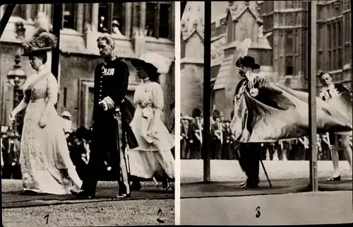 Foto Queen Mary, Princess Mary, King George