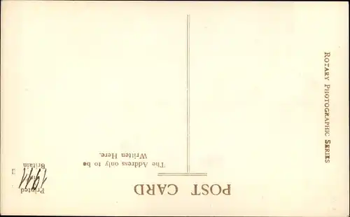 Ak HM Queen Mary, Maria von Teck, Portrait