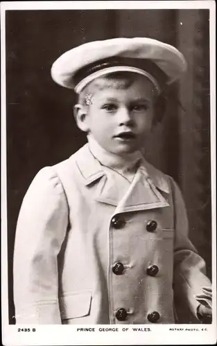 Ak Prince George of Wales, Portrait