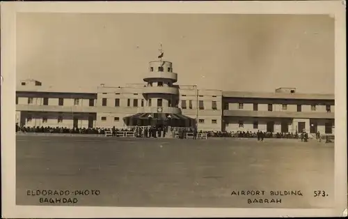 Foto Ak Basra Basrah Irak, Airport Building