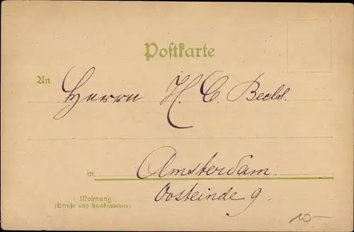 Künstler Ak Dreyfus Affäre, Zola Esterhazy, Die verschleierte Dame Nr. 4, Des Rätsels Lösung