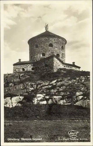 Ak Göteborg Schweden, Skansen Lejonet