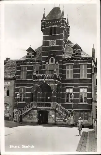 Ak Sittard Limburg Niederlande, Stadhuis