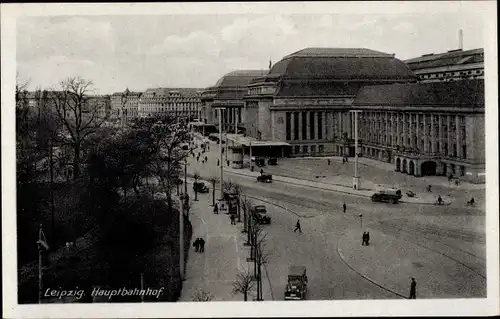 Ak Leipzig in Sachsen, Hauptbahnhof