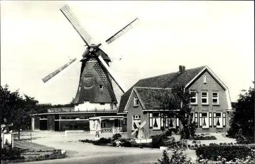 Ak Kootwijkerbroek Barneveld Gelderland Niederlande, Puurveensche Molen