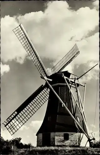 Ak Rolde Drenthe Niederlande, Windmühle