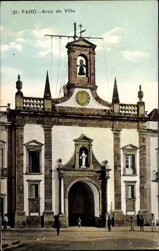 Ak Faro Portugal, Arco da Villa