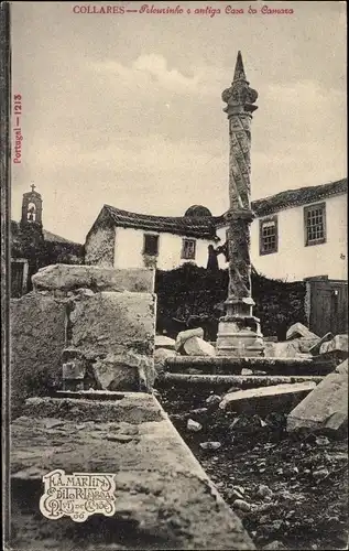 Ak Collares Portugal, Pelourinho e antiga Casa da Camaro