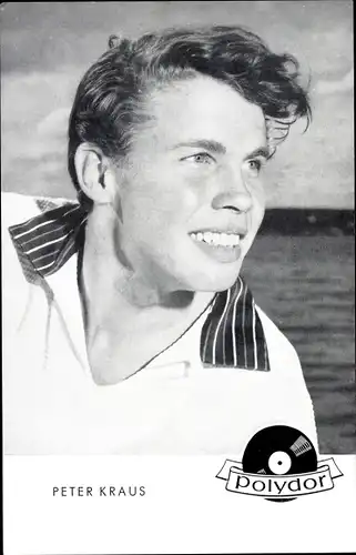 Ak Sänger und Schauspieler Peter Kraus, Polydor