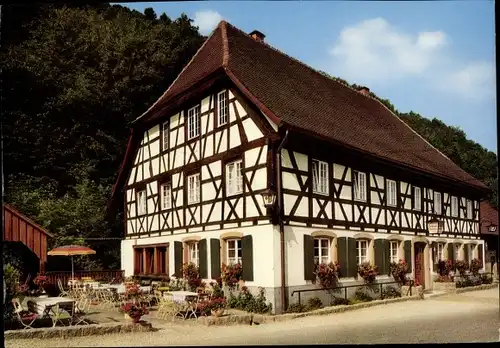 Ak Glottertal im Schwarzwald, Gasthaus zur Schlossmühle