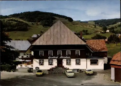 Ak Wieden im Schwarzwald, Gasthof zum Hirschen