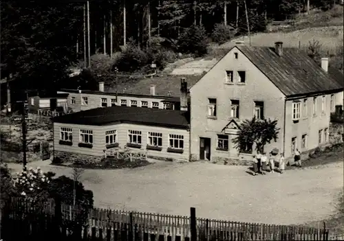 Ak Schindeldach Marienberg, Betriebsferienheim Schindelbachmühle
